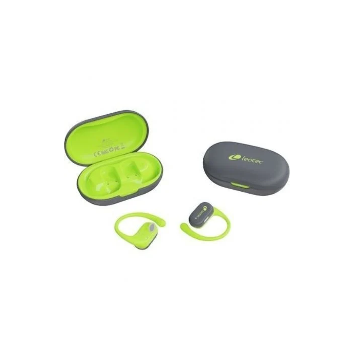 Leotec LTWS01G Auriculares Inalámbricos de Oreja Abierta para Deporte, Llamadas y Música, IPX5, 6.5h Autonomía Leotec LTWS01G Auriculares Inalámbricos de Oreja Abierta para Deporte, Llamadas y Música, IPX5, 6.5h Autonomía
