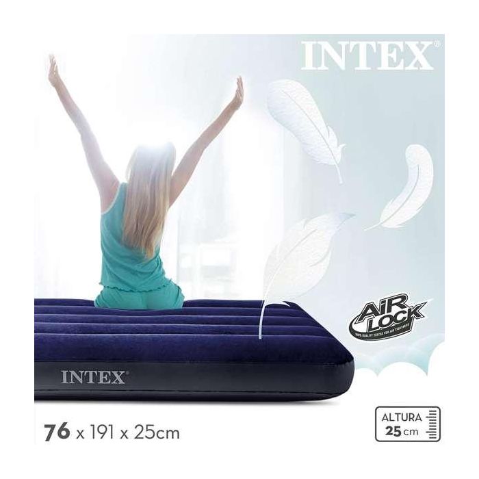 Intex Colchon Flocado Dura-Beam Standard Classic Downy - 76x191x25 cm 8
