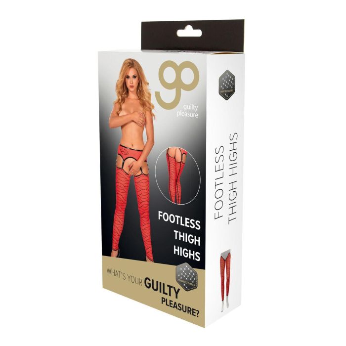 Medias Guilty Pleasure Rojo (XL)