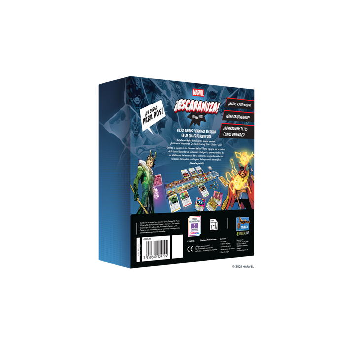 Juego Mesa Marvel ¡Escaramuza! En New 2