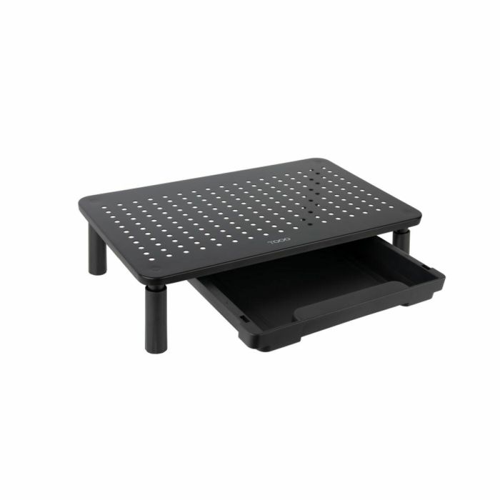 TooQ TQMR087 Soporte Elevador Multiusos para Monitor y Portátil con Cajón Negro Ergonómico Altura Ajustable hasta 20kg 6 TooQ TQMR087 Soporte Elevador Multiusos para Monitor y Portátil con Cajón Negro Ergonómico Altura Ajustable hasta 20kg 6