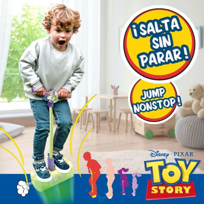 Saltador pogo Toy Story 3D Verde Infantil (4 Unidades) 5 Saltador pogo Toy Story 3D Verde Infantil (4 Unidades) 5