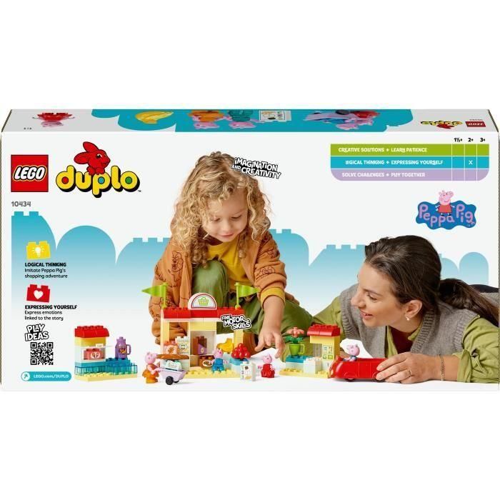 LEGO DUPLO 10434 Set de Juego Supermercado de Peppa Pig – juguete infantil para niños de 2+ años 5 LEGO DUPLO 10434 Set de Juego Supermercado de Peppa Pig – juguete infantil para niños de 2+ años 5