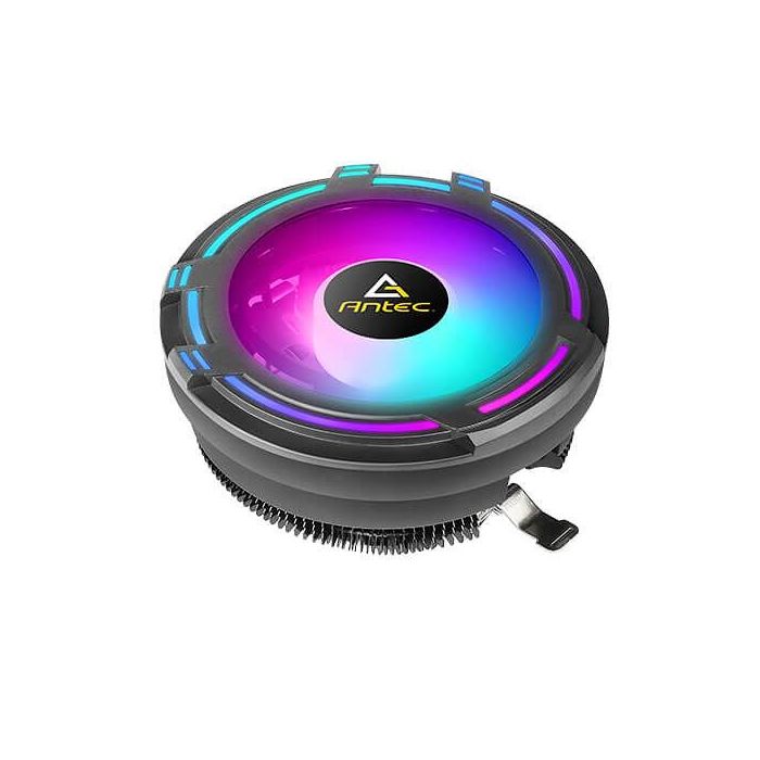 Antec T120 Refrigerador de Aire para CPU, Ventilador de 12 cm, 1500 RPM, Negro