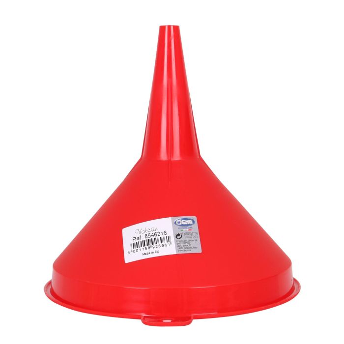 Embudo de plástico Volcan 16 cm - Dem (48 Unidades) 2 Embudo de plástico Volcan 16 cm - Dem (48 Unidades) 2