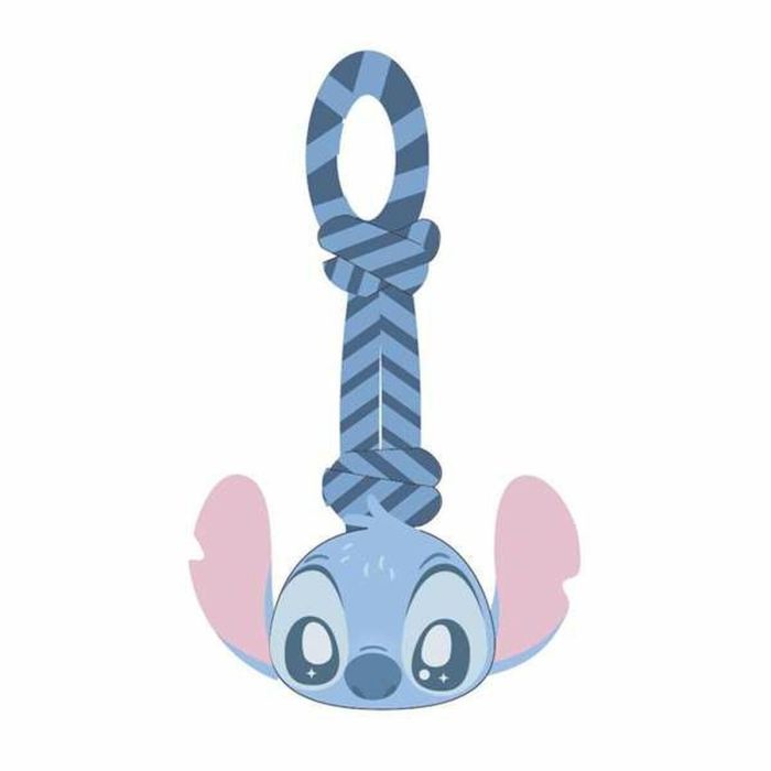 Cerdá Juguete de Cuerda para Perro Disney Stitch - Color Azul - Medidas 15.0 x 33.0 x 10.0 cm
