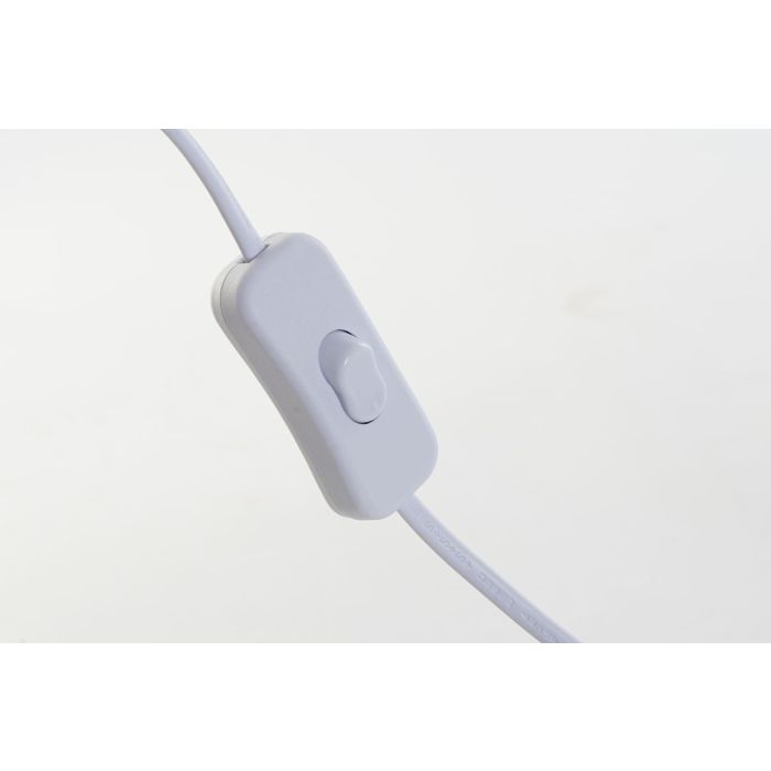 DKD Home Decor Lámpara Sobremesa Scandi Blanco Metal Flexo Oficina 39 x 69 x 22 cm 4