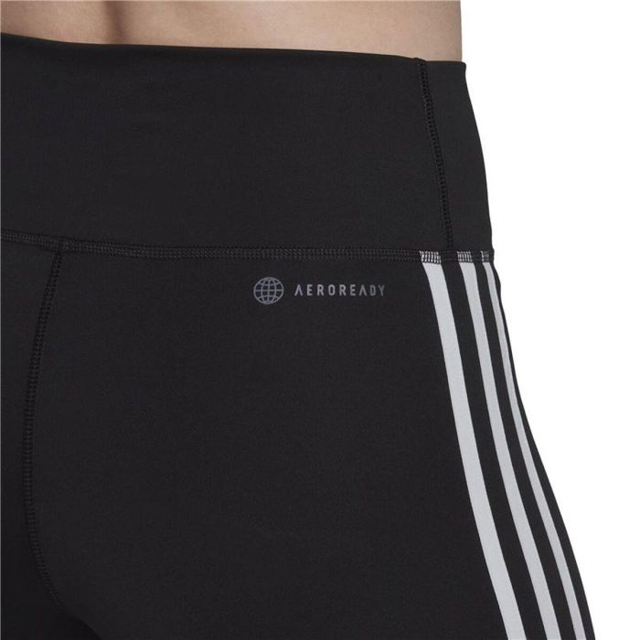 Pantalones Cortos Deportivos para Mujer Adidas Essentials High-Waisted Negro 11-12 Años 3
