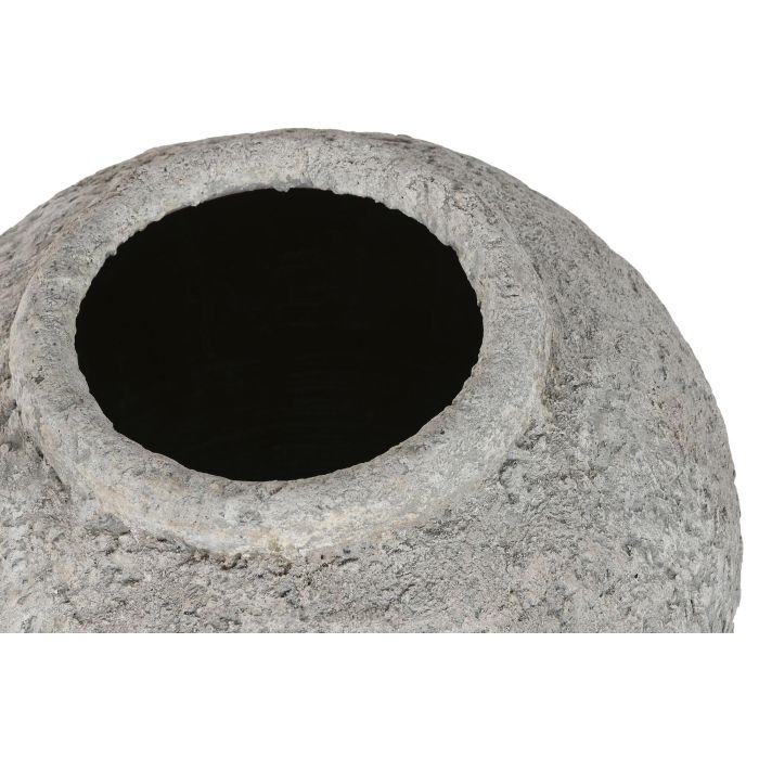 Jarron Item Home DKD Home Decor Gris 44 x 60 x 44 cm 2 Jarron Item Home DKD Home Decor Gris 44 x 60 x 44 cm 2