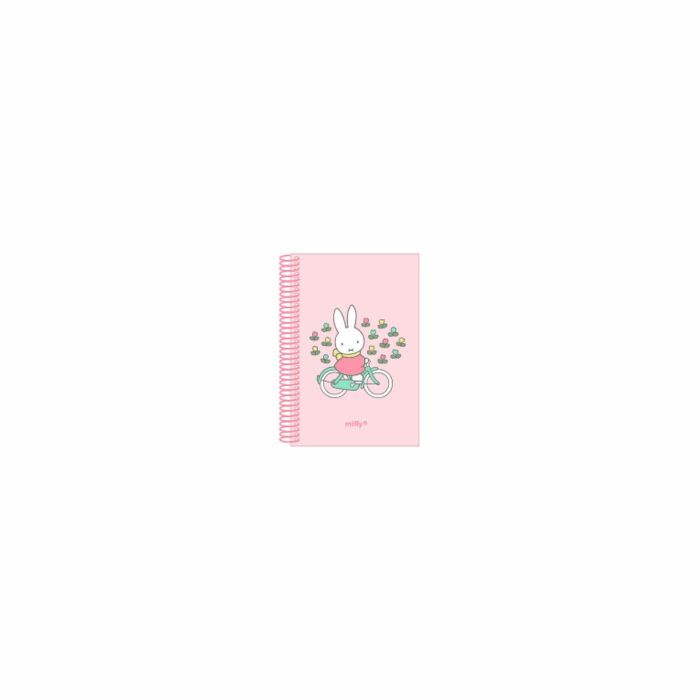 Safta Bloc A6 Miffy "Flores" 120 Hojas 11,8x14,6 cm
