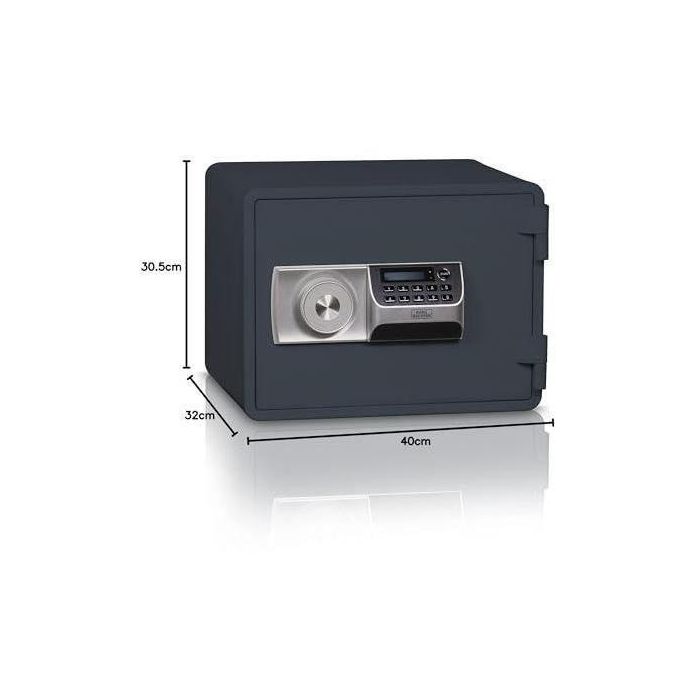Burg Wachter FP 44 E Caja Fuerte Ignífuga Certificada 60 min, Apertura Codificada, Formato A4 3