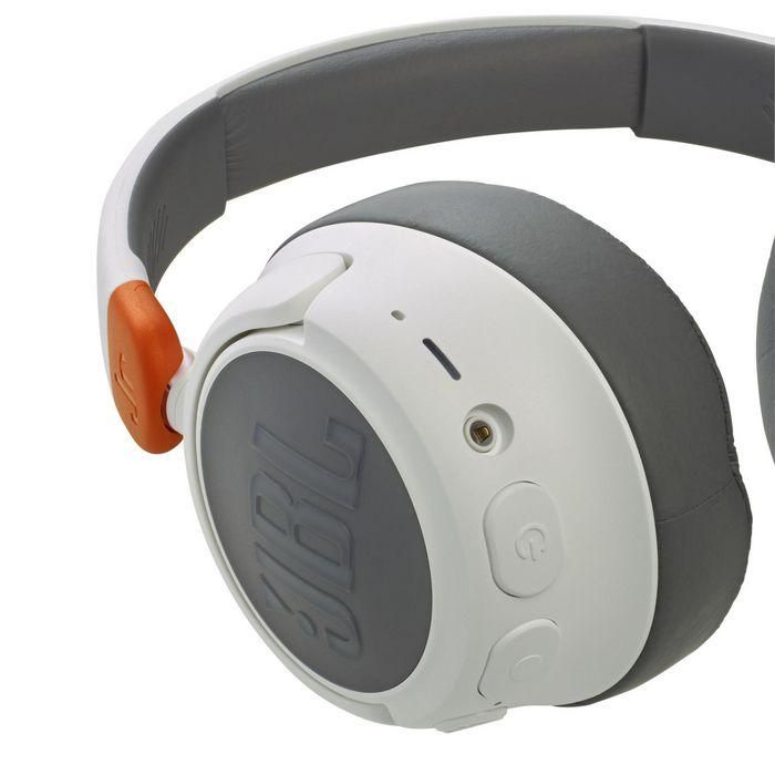 JBL JR460NC, Kids wireless over-ear Noise Cancelling headphones, reduced volume for safe listening, White 5 JBL JR460NC, Kids wireless over-ear Noise Cancelling headphones, reduced volume for safe listening, White 5