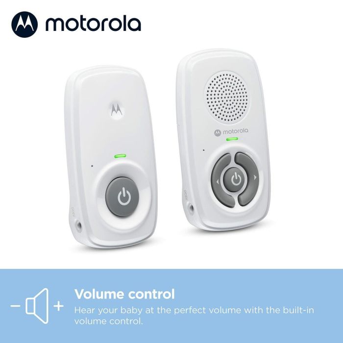 Motorola Monitor de Audio para Bebés AM21, 300 m, Blanco 7
