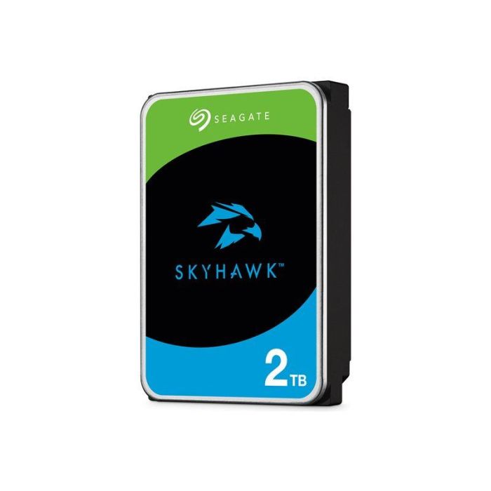 Seagate SkyHawk Disco Duro Interno 3.5" SATA 6Gb/s 2 TB con 256 MB de Búfer y Sensor RV para Vigilancia 1 Seagate SkyHawk Disco Duro Interno 3.5" SATA 6Gb/s 2 TB con 256 MB de Búfer y Sensor RV para Vigilancia 1