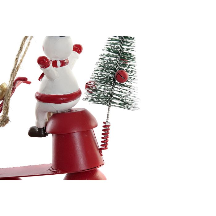 DKD Home Decor Decoración Colgante Navidad Tradicional Metal Surtido Muñeco Nieve Papá Noel Reno Moto 6 Unidades Rojo Blanco Verde 4x14x11cm 2 DKD Home Decor Decoración Colgante Navidad Tradicional Metal Surtido Muñeco Nieve Papá Noel Reno Moto 6 Unidades Rojo Blanco Verde 4x14x11cm 2
