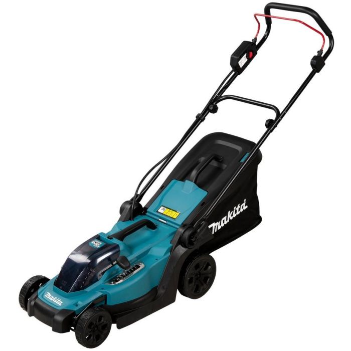 Makita DLM330Z Cortacésped manual sin cable, 450 m², 33 cm, 20-75 cm, 30 L, Batería 18V