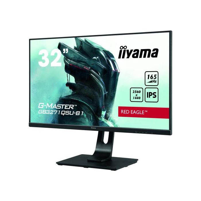 Iiyama GB3271QSU-B1 Monitor Gaming 32" G-MASTER QHD 2560x1440 1ms 165Hz FreeSync Premium 4