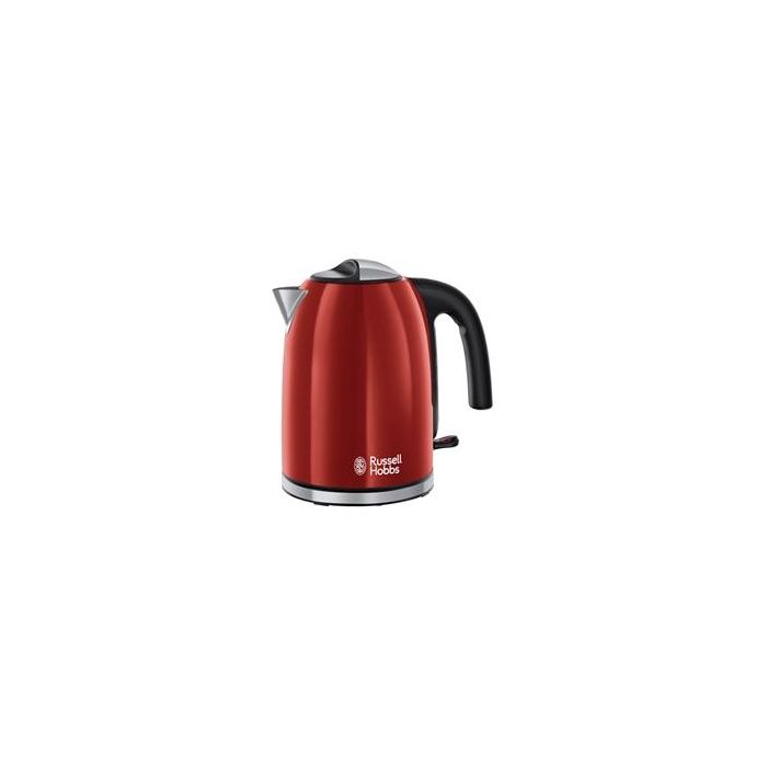 Russell Hobbs 20412-70 Hervidor Colours Plus+ Rojo 1.7L, Ebullición Rápida, Boquilla de Precisión Russell Hobbs 20412-70 Hervidor Colours Plus+ Rojo 1.7L, Ebullición Rápida, Boquilla de Precisión