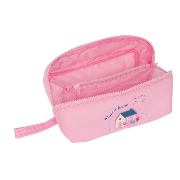 Estuche Escolar Glow Lab Sweet home Rosa 22 x 10 x 10 cm 3