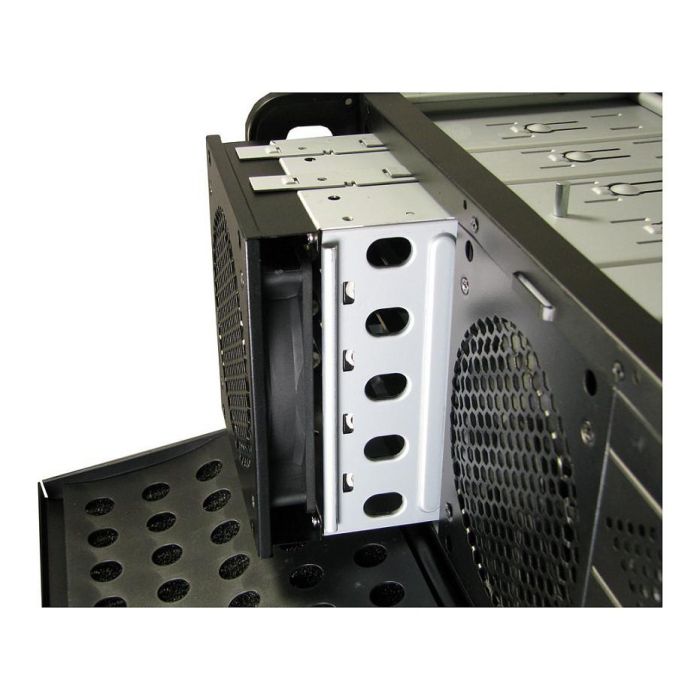 Inter-Tech 4U-4129L Chasis Servidor Rackmount 19" 4U Metálico Plata ATX EATX Micro ATX Acero 5