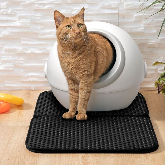 Alfombra para Arenero de Gatos Clikatt InnovaGoods 8 Alfombra para Arenero de Gatos Clikatt InnovaGoods 8
