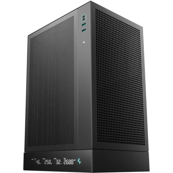 Minitorre digital DEEPCOOL CH170 sin fuente de alimentación - Formato M-ITX - Negro 0 Minitorre digital DEEPCOOL CH170 sin fuente de alimentación - Formato M-ITX - Negro 0
