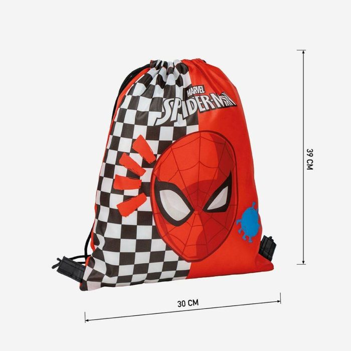 Saquito escolar spiderman 30.0 x 39.0 cm 3 Saquito escolar spiderman 30.0 x 39.0 cm 3