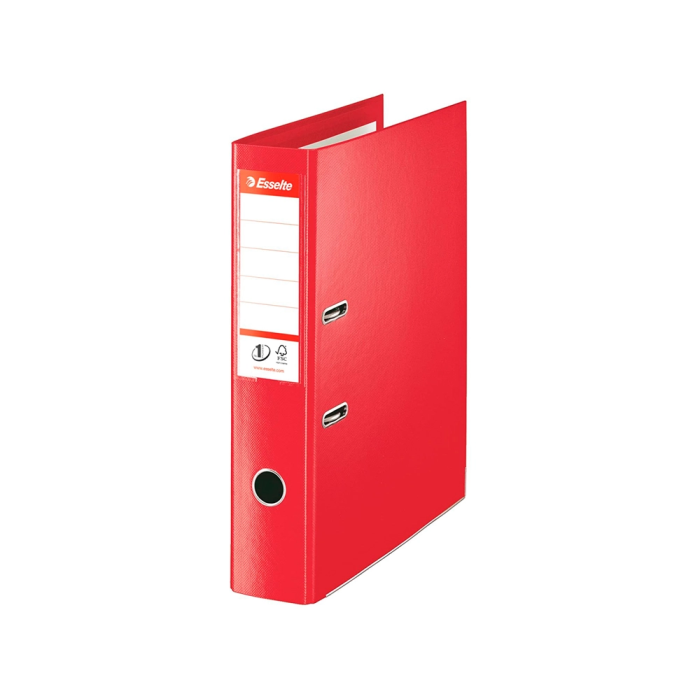 Esselte Archivador de Palanca n.1 Polipropileno Folio Lomo 75 mm Rojo 1