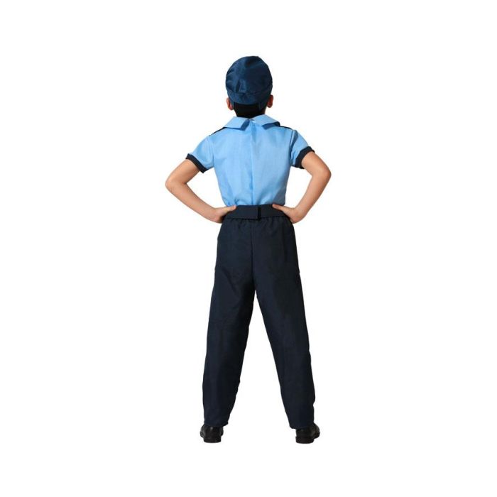 Disfraz Policia Niño Infantil Uniforme 3-4 Años 2