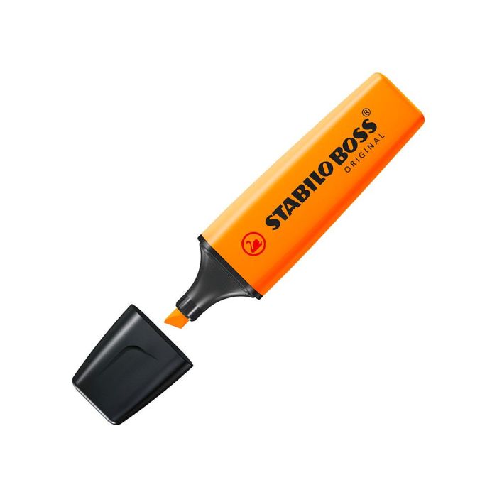 Rotulador Stabilo Boss Fluorescente 70 Naranja 10 unidades 2