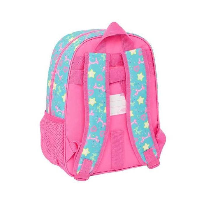Safta Mochila Infantil Adaptable a Carro Gabby's Dollhouse "Confetti" 26x34x11 cm 1