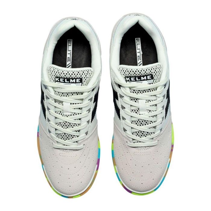 Zapatillas de Fútbol Sala para Adultos Kelme Elite Blanco M 2