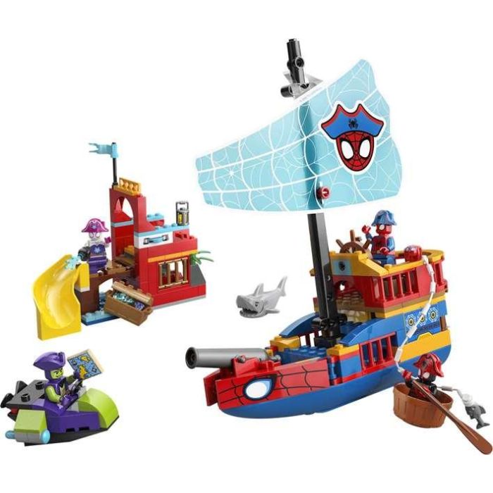 Juego de construccion barco pirata del equipo spidey lego spidey 4