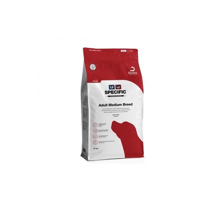 Dechra Cxd-M Adult Medium Breed 12 kg Specific - Alimento completo para perros adultos de razas medianas