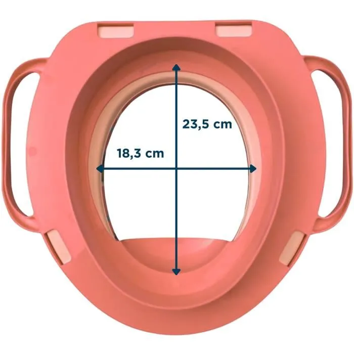 Thermobaby AAAIA11512 Reductor de Inodoro Confort con Asas Minnie
