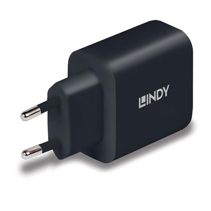 Cargador de Pared LINDY 73426 Negro 65 W Cargador de Pared LINDY 73426 Negro 65 W