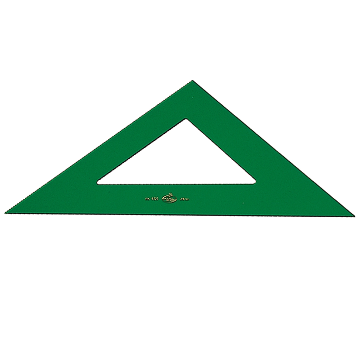 Faber Castell Escuadra Sin Graduar 16 cm Verde 1