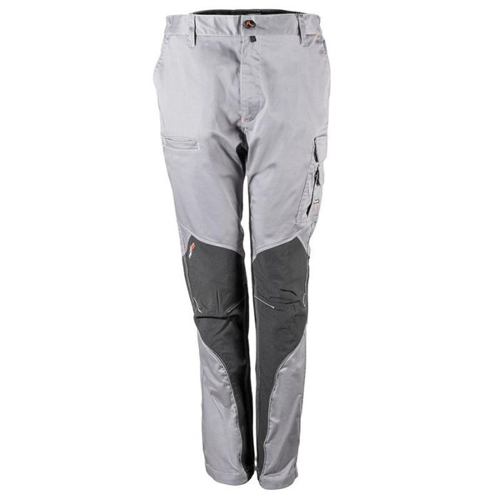 STARTER 8830B Pantalón Técnico Issa Stretch Extreme Elástico Anti-abrasión Reflectante Gris/Negro 9 Bolsillos Tallas S-XXL para Trabajo 2 STARTER 8830B Pantalón Técnico Issa Stretch Extreme Elástico Anti-abrasión Reflectante Gris/Negro 9 Bolsillos Tallas S-XXL para Trabajo 2