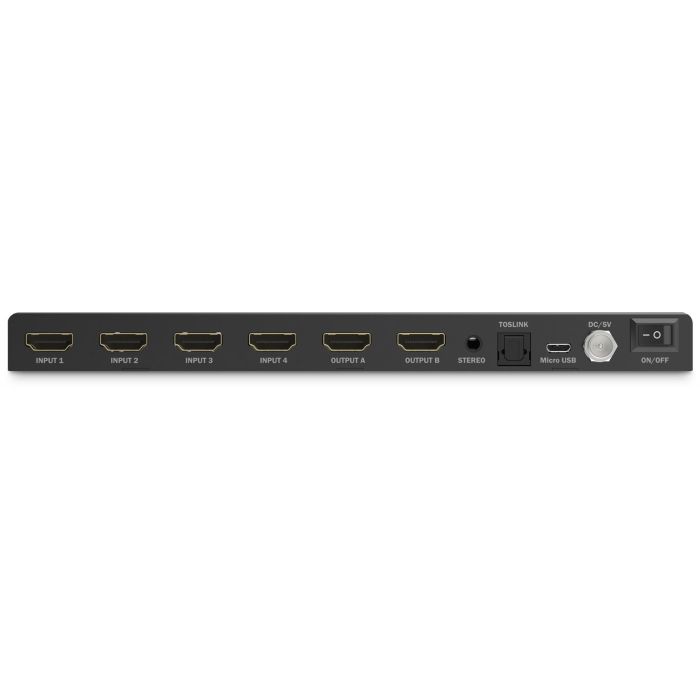 DIGITUS HDMI Matrix Switch 4K/30Hz. 4x2 5 DIGITUS HDMI Matrix Switch 4K/30Hz. 4x2 5
