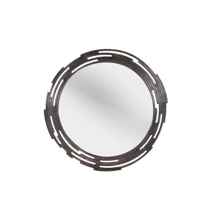 GINER Y COLOMER Espejo Redondo con Marco Plano de Aluminio Bronce 0 GINER Y COLOMER Espejo Redondo con Marco Plano de Aluminio Bronce 0