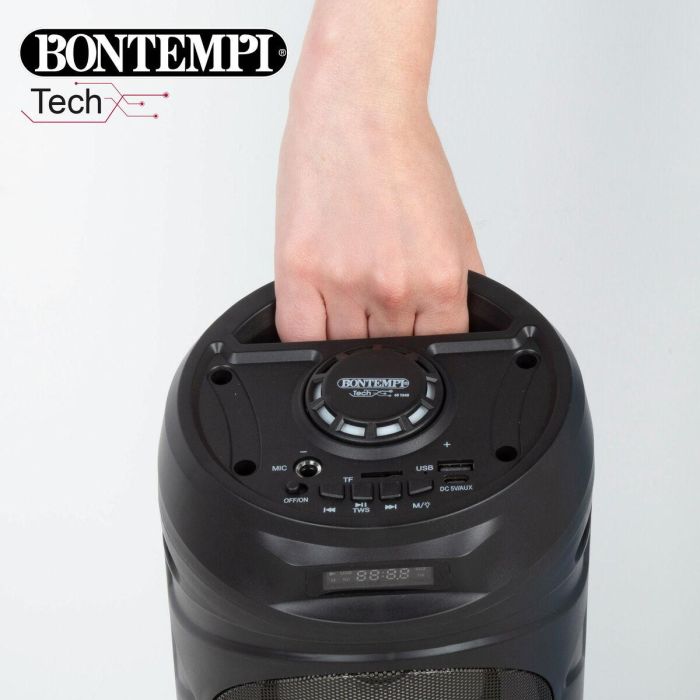 Altavoz con Micrófono Karaoke Bontempi Plástico 16 x 38 x 16 cm (2 Unidades) 1 Altavoz con Micrófono Karaoke Bontempi Plástico 16 x 38 x 16 cm (2 Unidades) 1