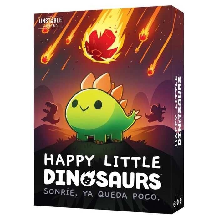 TeeTurtle Juego de Cartas Happy Little Dinosaurs Español, 2-4 Jugadores, 30-60 Minutos, Edad 8+ TeeTurtle Juego de Cartas Happy Little Dinosaurs Español, 2-4 Jugadores, 30-60 Minutos, Edad 8+