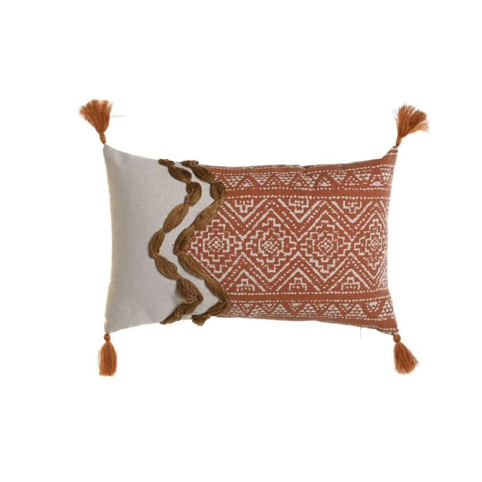 Cojin Boho DKD Home Decor Terracota 5 x 30 x 50 cm