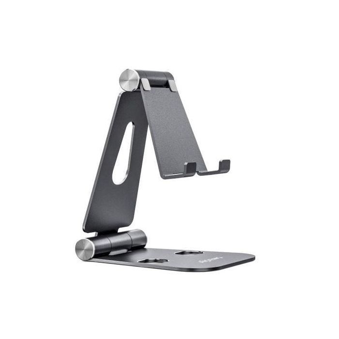 AISENS - SOPORTE DE SOBREMESA TAMAÑO XL AJUSTABLE (2 PIVOTES) PARA MOVIL / TABLET, GRIS AISENS - SOPORTE DE SOBREMESA TAMAÑO XL AJUSTABLE (2 PIVOTES) PARA MOVIL / TABLET, GRIS