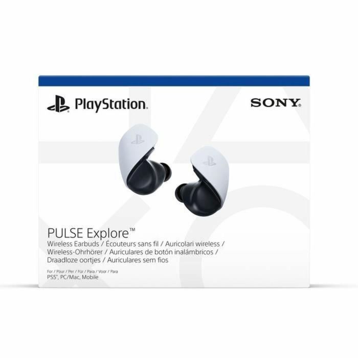 Auriculares Bluetooth Sony Blanco Negro/Blanco 1