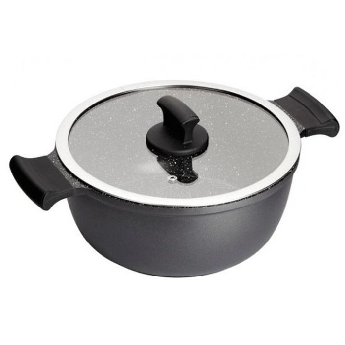 Cacerola Con Tapa Inoxibar ABSOLUT Negro Cacerola Con Tapa Inoxibar ABSOLUT Negro