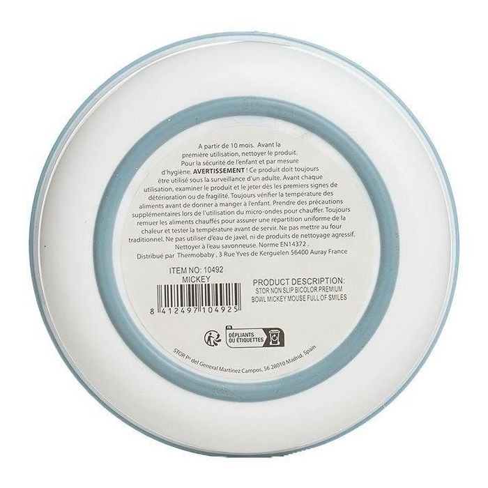 CAJA DE COMIDA DE 3 PIEZAS MICKEY TAZA / CUENCO / PLATO - Set 3uds Non-Sl 5 CAJA DE COMIDA DE 3 PIEZAS MICKEY TAZA / CUENCO / PLATO - Set 3uds Non-Sl 5