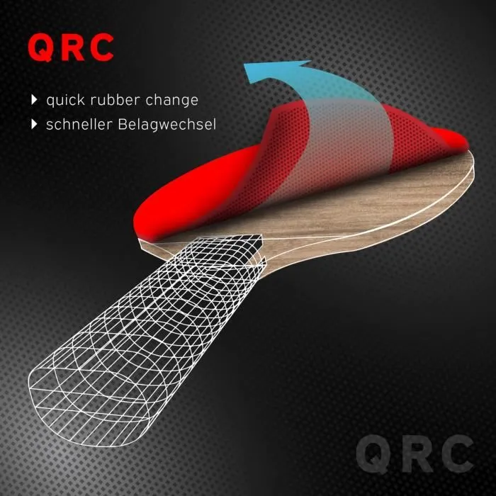 Schildkrot Raqueta de Tenis de Mesa Carbotech 3000 | Pala Profesional de Ping Pong 3