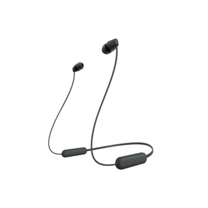 Auriculares Bluetooth Sony WIC100B.CE7 Negro