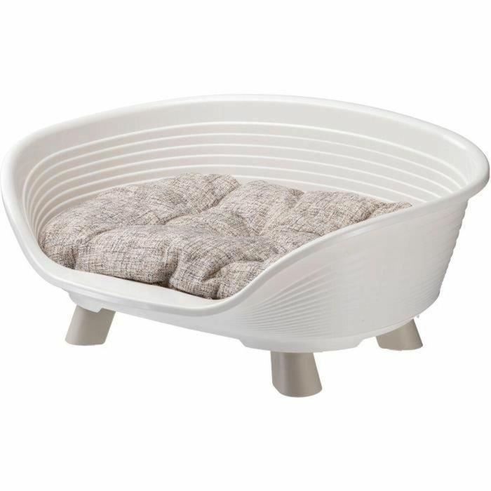 Ferplast Cesta TRONO 4 con cojín relax - Blanco 0 Ferplast Cesta TRONO 4 con cojín relax - Blanco 0